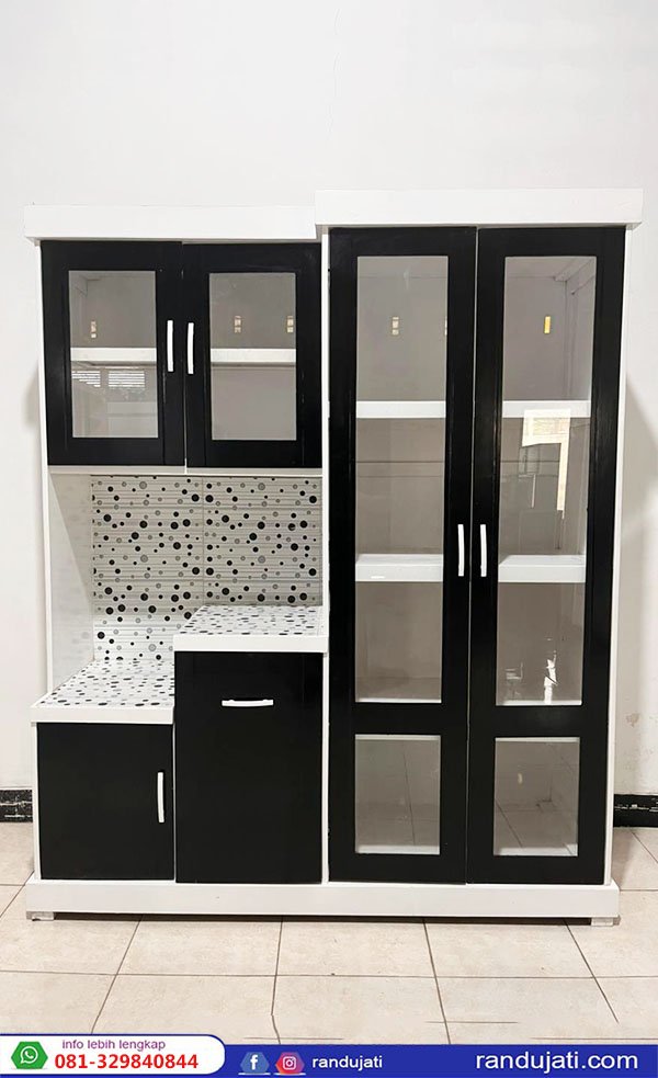 RAK PIRING MULTYPLEK PINTU 4 HITAM